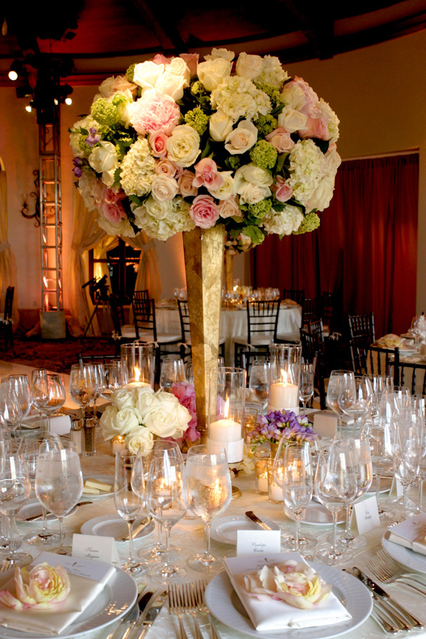 wedding tabletop decor photo by Yvette Roman Photography Wedding Inspiration Board Junebug